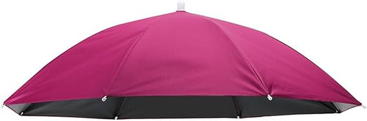 Hands-Free Waterproof Umbrella Hat – Lightweight Portable Rain & Sun Protection Cap for Outdoor Fishing, Cycling, Hiking, Camping, Gardening